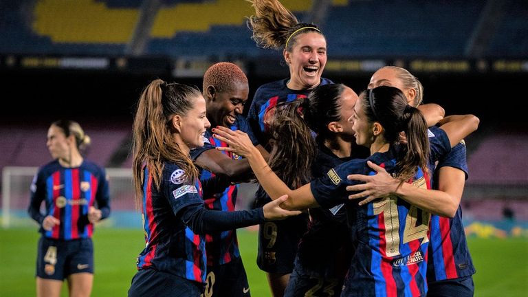 Barcas Frauenteam feiert einen weiteren Sieg in einer unglaublichen Siegesserie. 