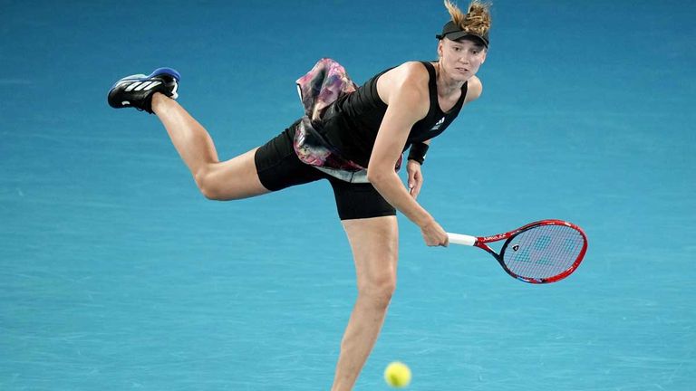 Jelena Rybakina steht im Finale der Australian Open.