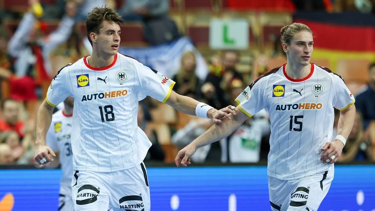 Die beiden Youngsters Julian Köster (l.) und Juri Knorr (r.) geben dem DHB-Team neue Hoffnung. 