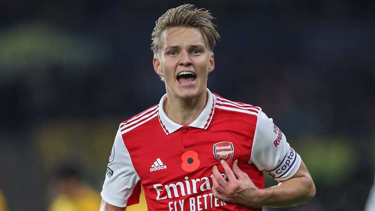 Martin Ödegaard ist der Unterschiedsspieler beim FC Arsenal.