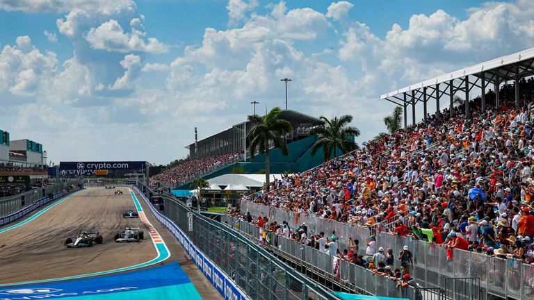 Der Miami-GP war bereits 2022 ausverkauft. Nun haben die Veranstalter die Zuschauerzahl für 2023 noch einmal erhöht.