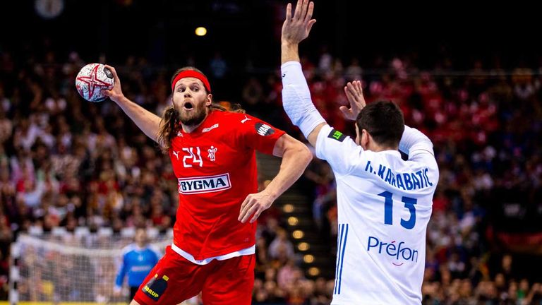 Dänemarks Mikkel Hansen (l.) und Frankreichs Nikola Karabatic sind zwei der Superstars der Handball-WM.