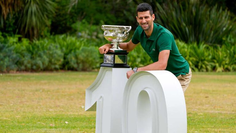 Novak Djokovic hat in Melbourne zum zehnten Mal die Australian Open gewonnen.