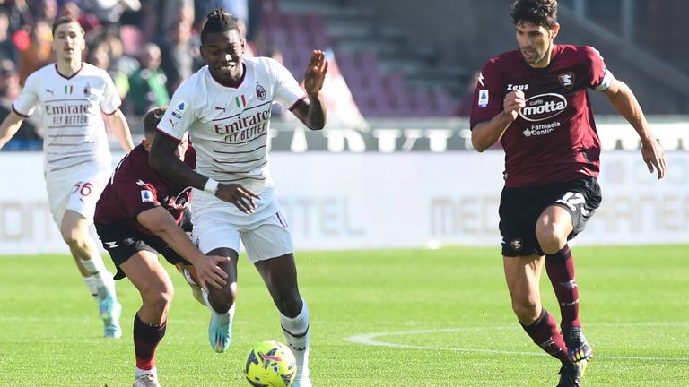 Rafael Leao ebnete mit seinem 1:0 den den Weg für den erfolgreichen Rückrunden-Auftakt vom AC Mailand. 