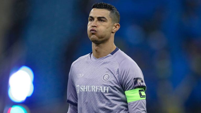 Scheidet mit Al-Nassr im Super Cup aus: Cristiano Ronaldo.