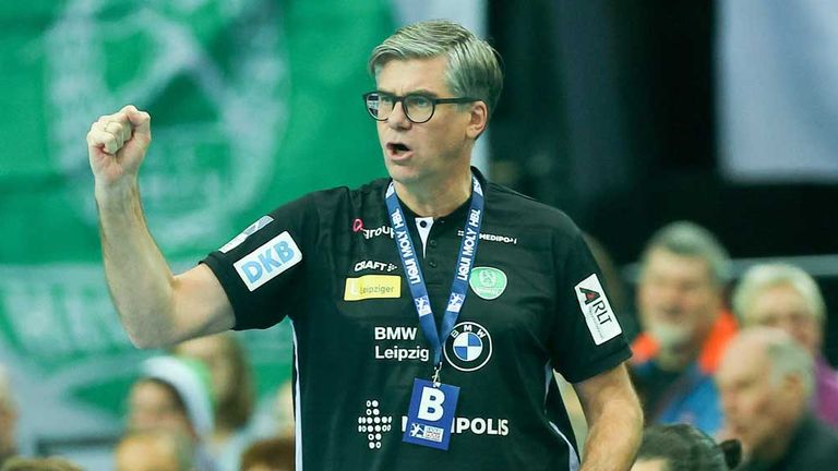 Trainer Runar Sigtryggsson verlängert langfristig bei DHfK Leipzig.