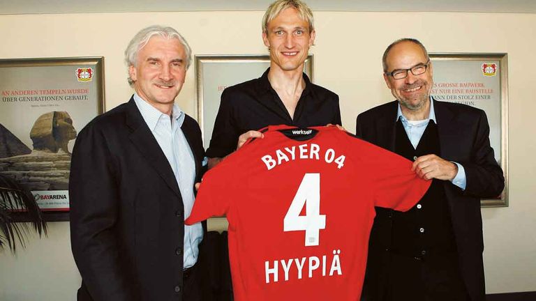 Sami Hyypia: Der Finne war beim FC Liverpool eine lebende Legende, gewann mit den Reds 2001 den Uefa-Cup nd 2005 die Champions League. 2009 wechselte er zu Bayer 04 Leverkusen.