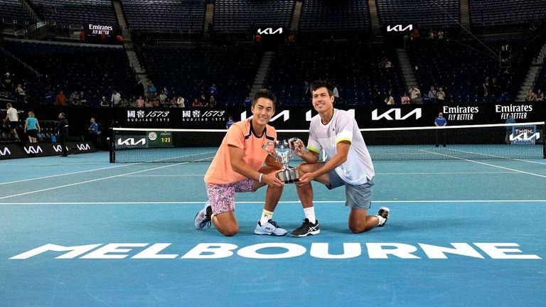 Das Duo Jason Kubler/Rinky Hijikata gewinnt die Australian Open.