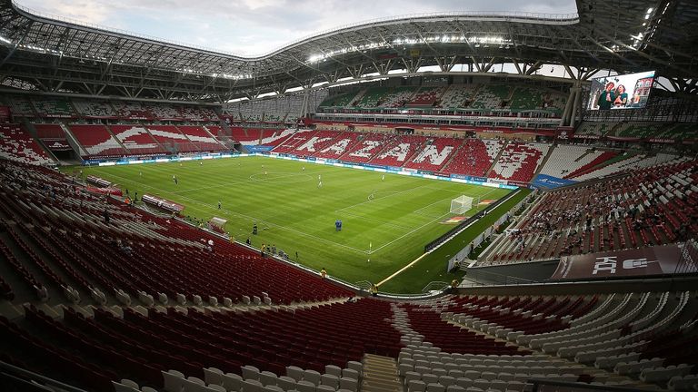 In der AK Bars Arena im russischen Kasan soll stand jetzt am 16. August der UEFA Supercup stattfinden, aufgrund des Kriegs zwischen Russland und der Ukraine ist der Spielort aber noch umstritten und nicht ganz sicher festgelegt.  