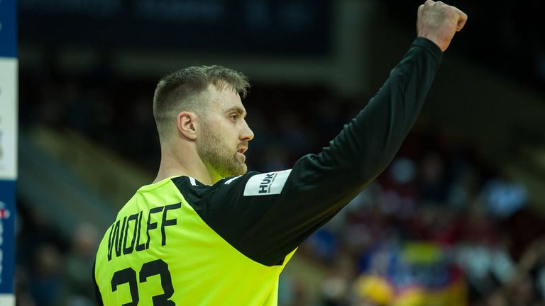 Andreas Wolff rettete der deutschen Mannschaft den Sieg zum WM-Auftakt gegen Katar.