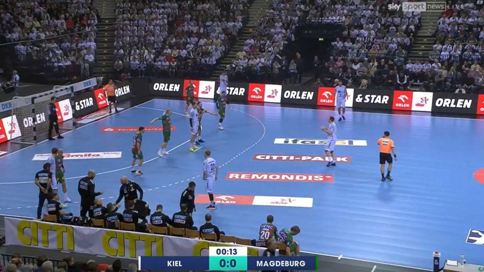 THW Kiel gegen SC Magdeburg HEUTE LIVE DHB-Pokal-Viertelfinale kostenlos im Stream Handball News Sky Sport