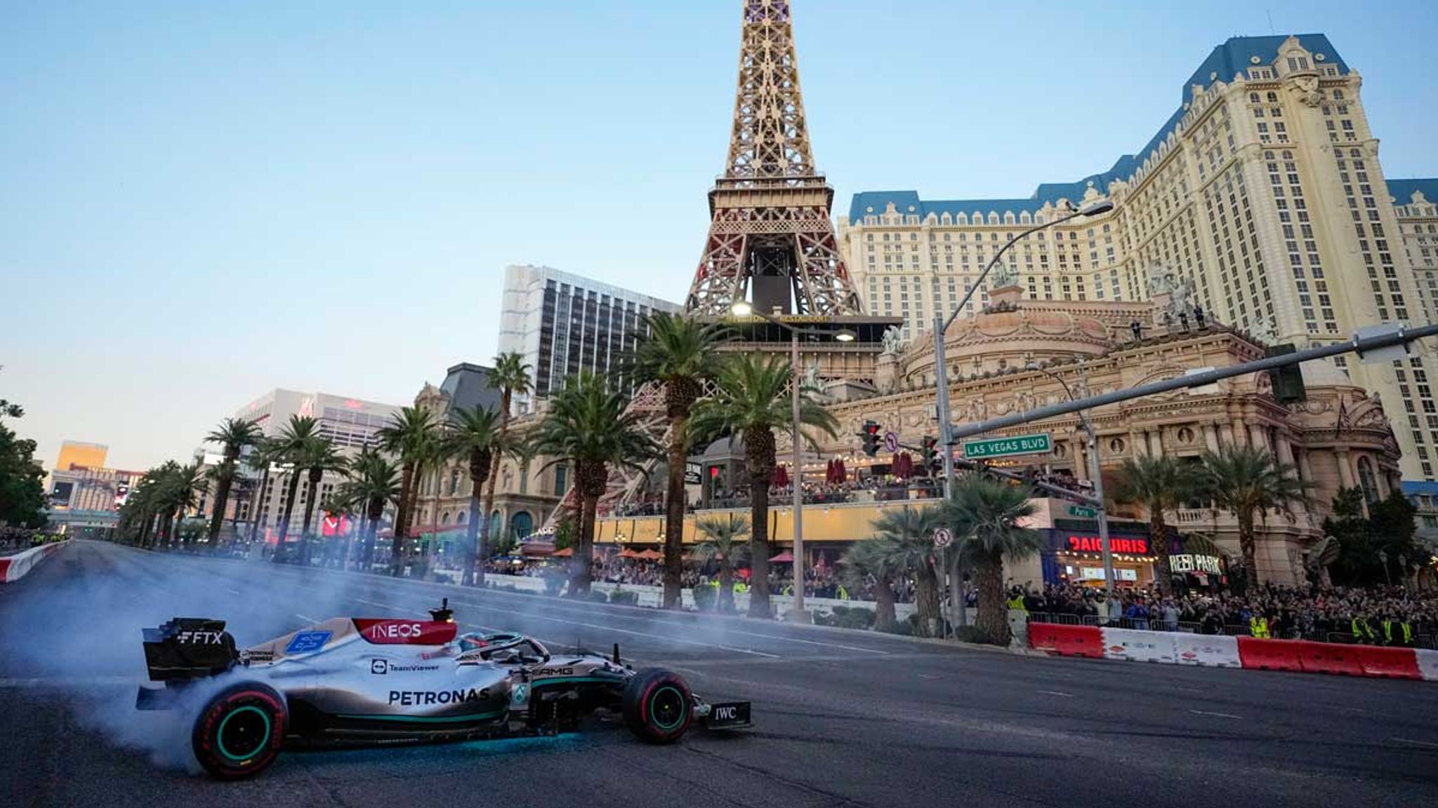 Formel 1 GP Las Vegas Rennstrecke Sky Sport