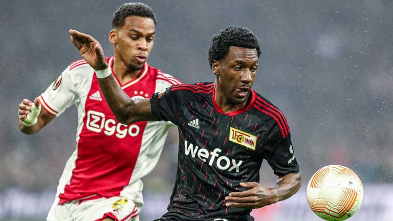 Ajax Amsterdam und Union Berlin trennen sich im Hinspiel der Europa-League-Zwischenrunde torlos.