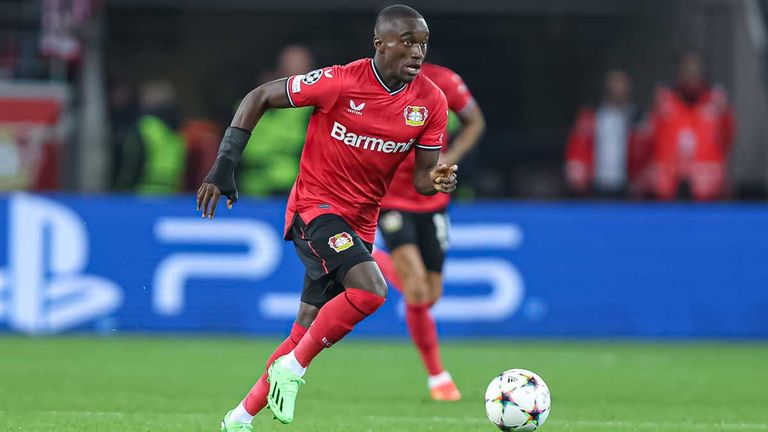Moussa Diaby und Bayer 04 Leverkusen sind in der Zwischenrunde der Europa League gegen die AS Monaco gefordert.