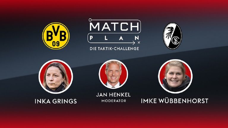 Matchplan - Dortmund vs. Freiburg