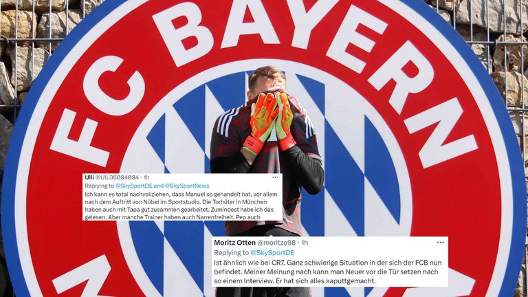 Die Sky User haben unterschiedliche Meinungen zum umstrittenen Interview von Manuel Neuer.