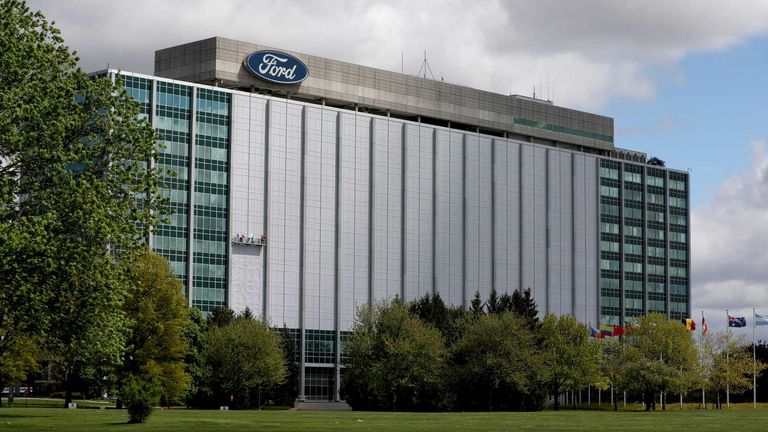 Der Hauptsitz von Ford in Dearborn, Michigan.