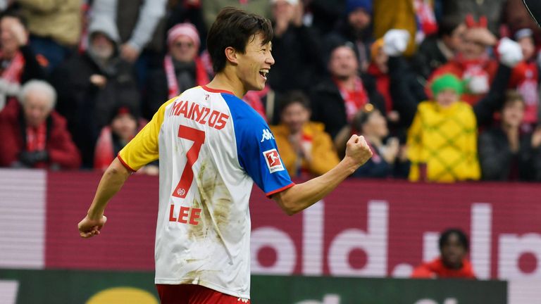 Jae-sung Lee (1. FSV Mainz 05 / 1. Nominierung für die Kicker-Elf)