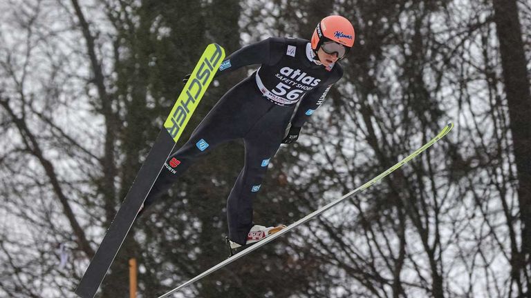 Skispringer Karl Geiger überzeugt in Willingen.