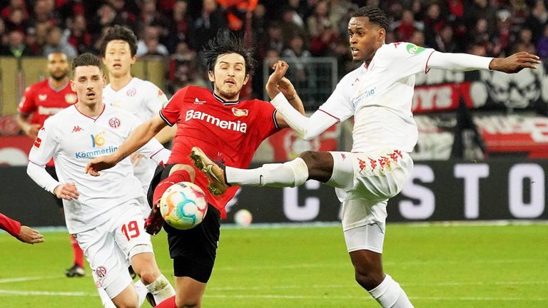 Leverkusen und Mainz teilen sich die Punkte.