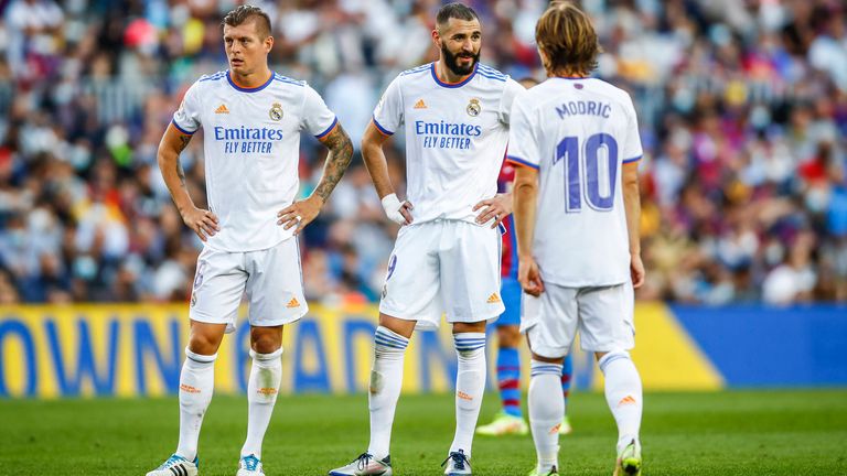 Ihre Verträge laufen im kommenden Sommer aus: Toni Kroos, Karim Benzema und Luka Modric. 