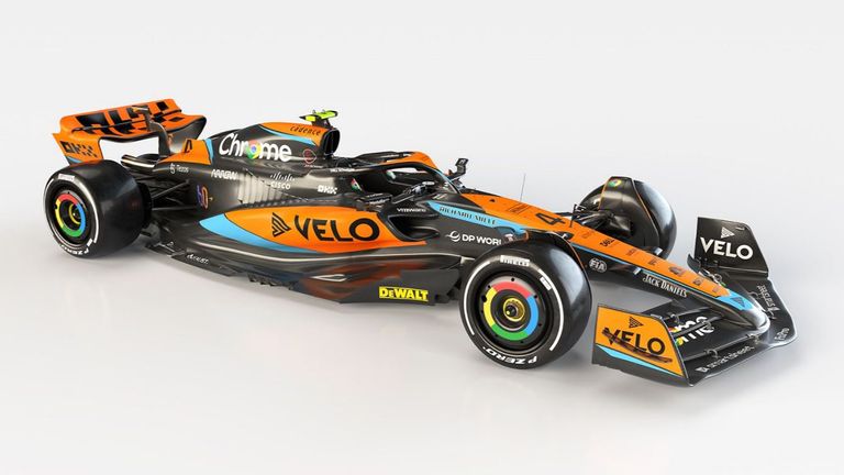 So sieht der neue McLaren MCL60 aus (Quelle: Twitter/McLaren).