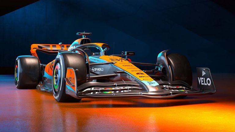 So sieht der neue McLaren MCL60 aus (Quelle: Twitter/McLaren).