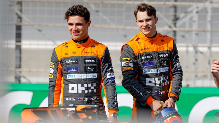 McLaren: 82 | Lando Norris: 82 | Oscar Piastri: 0