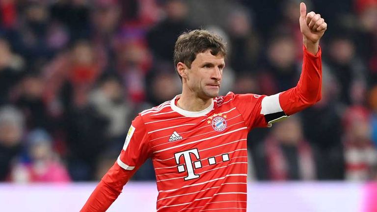 Thomas Müller steht gegen Mainz zum 63. Mal im DFB-Pokal für den FC Bayern auf dem Platz - Klub-Rekord!