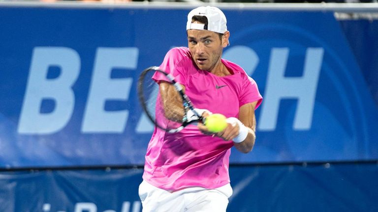 Matija Pecotic hat beim ATP-Turnier in Delray Beach für eine riesige Überraschung gesorgt.