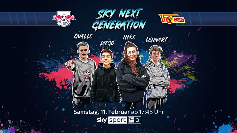 Bei "Sky Next Generation" werden die Kinderreporter Diego und Lennart gemeinsam mit Ulli Potofski das Topspiel Leipzig gegen Union Berlin kommentieren.