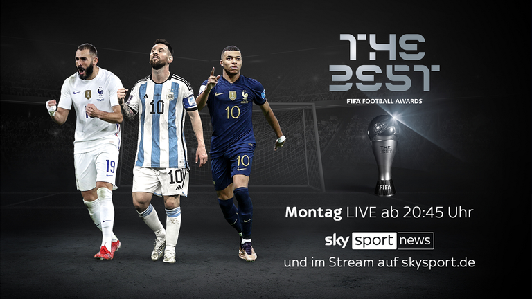 Sky Sport zeigt The Best FIFA Football Awards im kostenlosen Livestream auf skysport.de und auf Sky Sport News