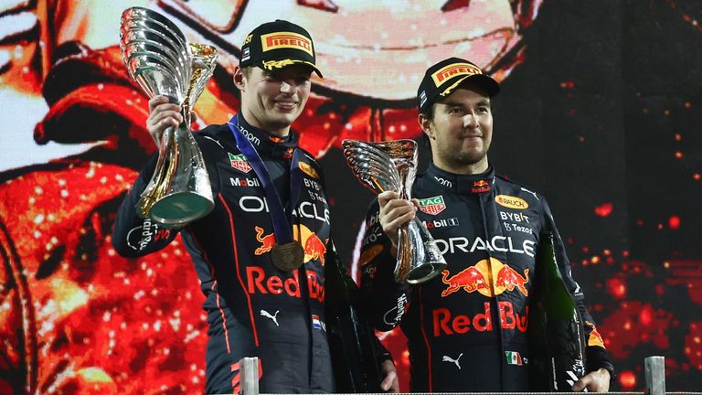 Red Bull: 398 | Max Verstappen: 163 | Sergio Perez: 235