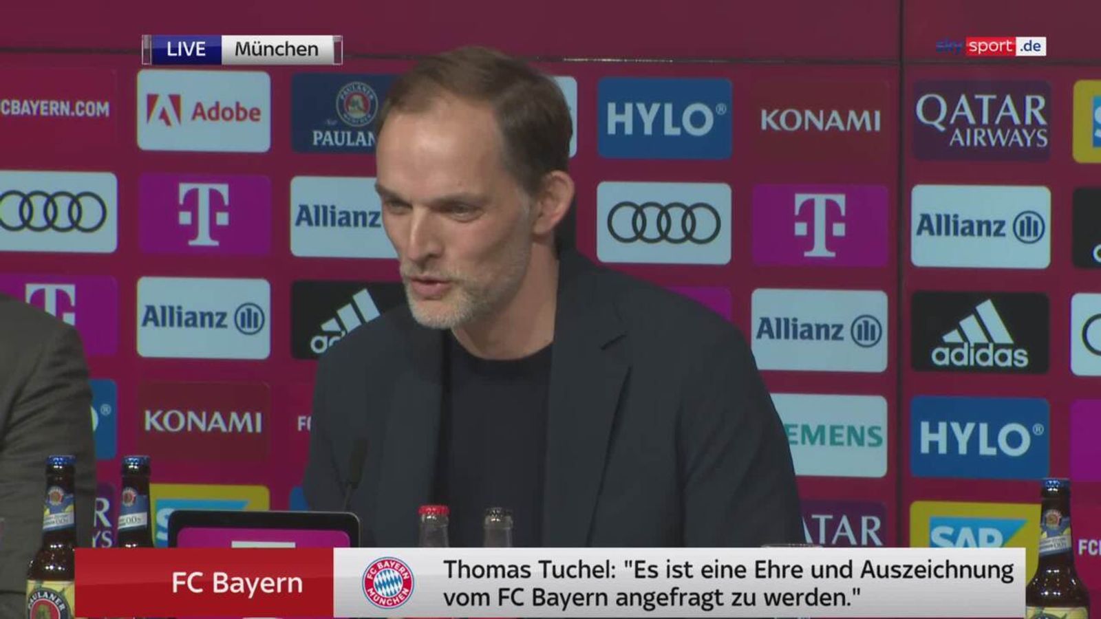 Bayern München: Thomas Tuchel Will Um Alle Drei Titel Mitspielen ...