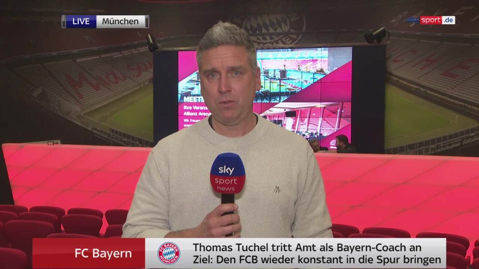 FC Bayern: Thomas Tuchel Macht Bei Erstem Bayern-Auftritt Einen Guten ...