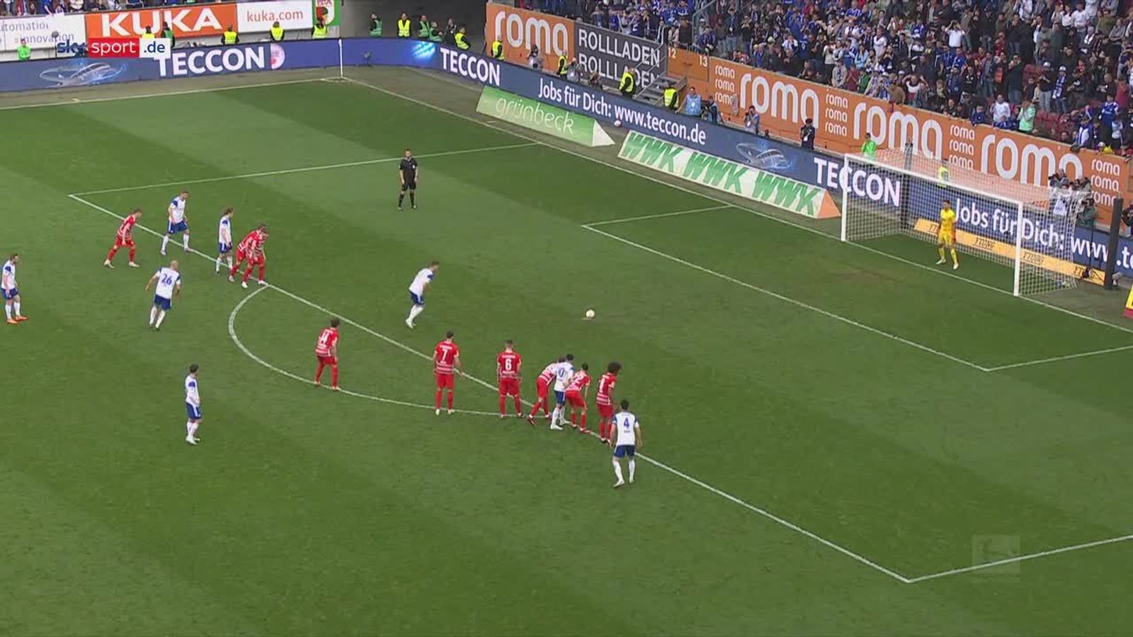 In-Match Video: Schalke Gleicht Doch Noch Aus – Bülter Per Elfmeter Zum ...