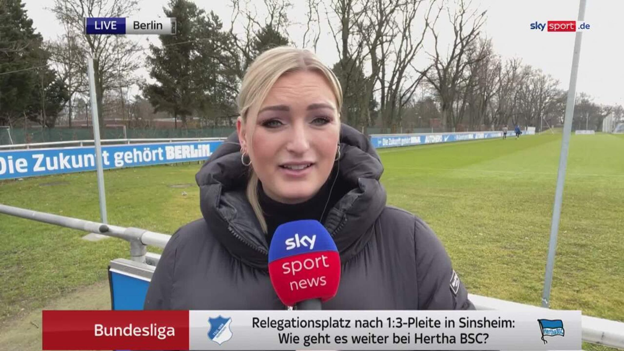 Hertha BSC Nach Niederlage und Relegationsplatz Wie fest sitzt Coach Schwarz im Sattel? Fußball News Sky Sport