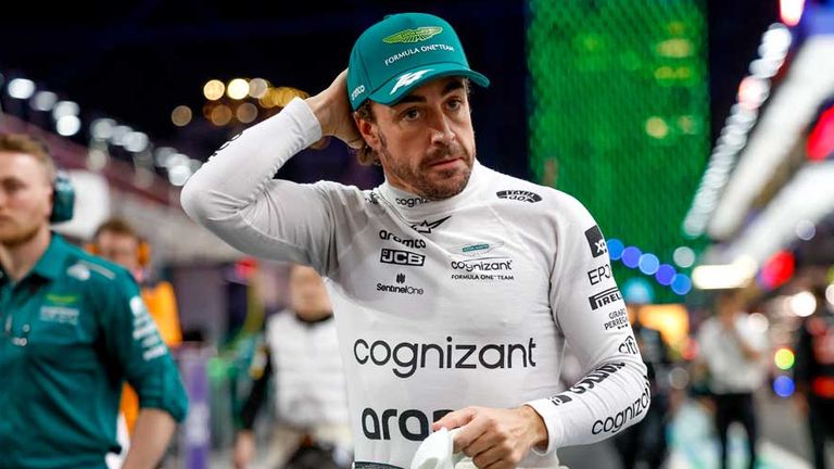 Fernando Alonso (Aston Martin) fuhr in Saudi-Arabien erneut auf das Podium.