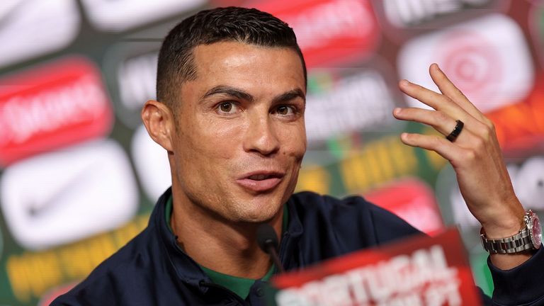 Cristiano Ronaldo ist von der stärke der saudischen Liga überzeugt.