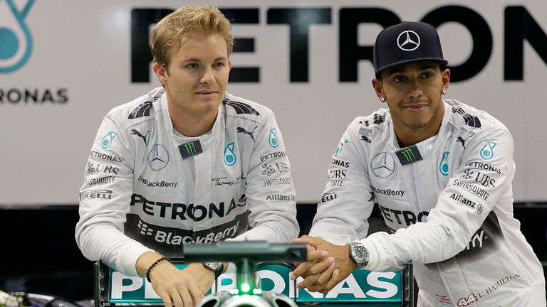 Saison 2014 | Weltmeister: Lewis Hamilton (Mercedes/384) - Vize-Weltmeister: Nico Rosberg (Mercedes/317).
