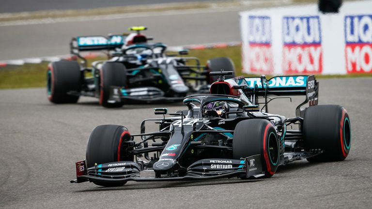 Saison 2020 | Weltmeister: Lewis Hamilton (Mercedes/347) - Vize-Weltmeister: Valtteri Bottas (Mercedes/223).