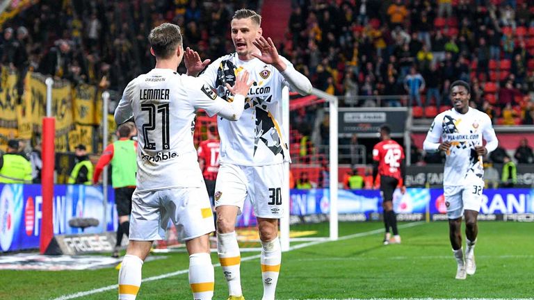 Dynamo Dresden gewinnt sein Auswärtsspiel in der 3. Liga beim FC Ingolstadt.