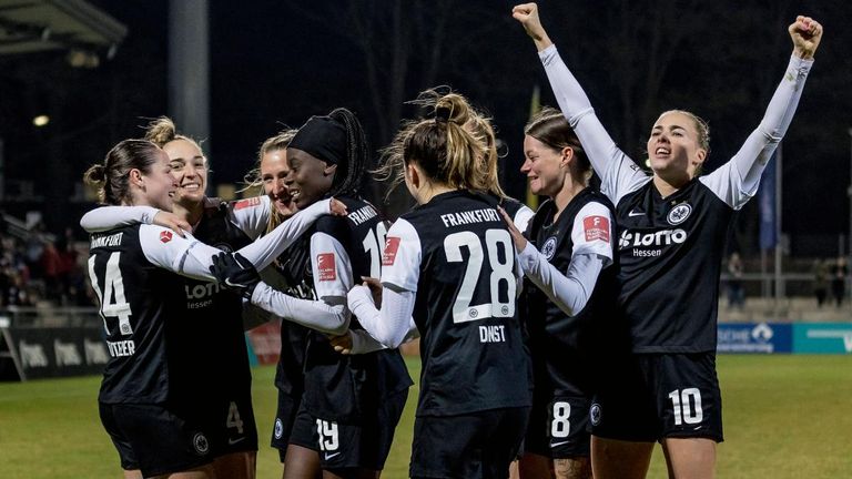 Gegen die Freiburgerinnen behaupten die Eintracht-Frauen den dritten Tabellenrang.