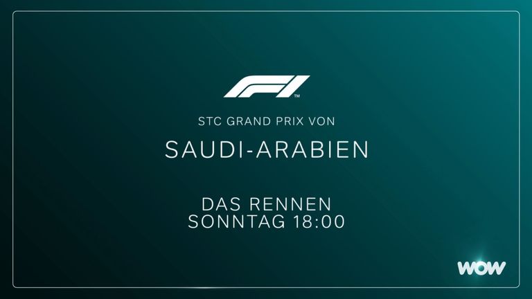 Die Formel 1 auf dem Jeddah Street Circuit  am 19. März 