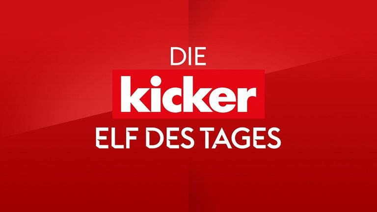Hier präsentieren wir Euch nach jedem Bundesliga-Spieltag die Kicker Elf des Tages.