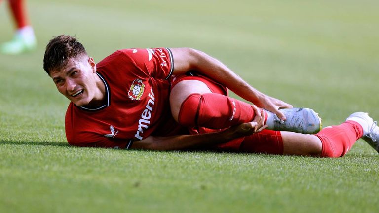 Im Rückspiel des Europa-League-Achtelfinals muss Bayer Leverkusen ohne den verletzten Patrik Schick auskommen.