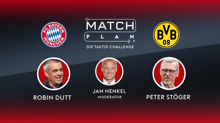 Matchplan - die Taktik-Challenge zum Klassiker FC Bayern - Borussia Dortmund