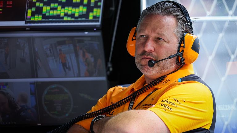 McLaren-CEO Zak Brown nimmt gerade strukturelle Änderungen in seinem Team vor.