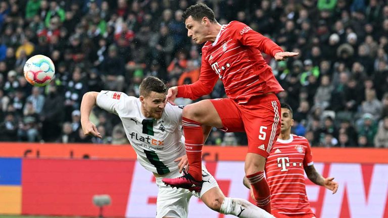 Benjamin Pavard denkt noch nicht über einen Abschied vom FC Bayern nach.
