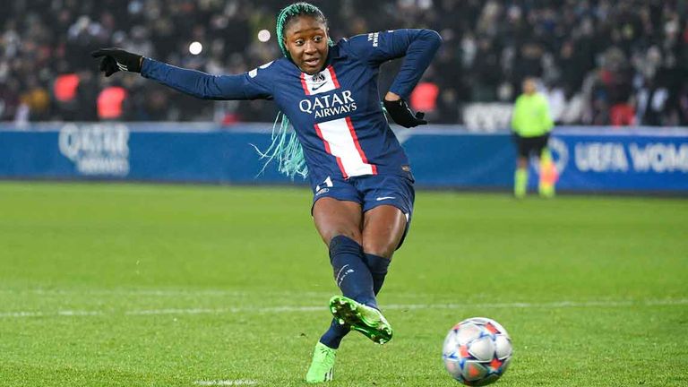 Kadidiatou Diani ist die Top-Torschützin im Team von Paris Saint-Germain.